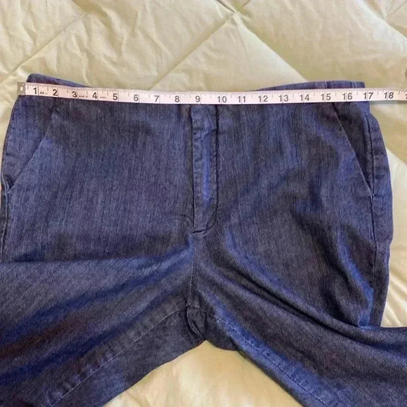 Nine West Jeans, Blue, size 12.  Trouser style with pockets. - Picture 6 of 10